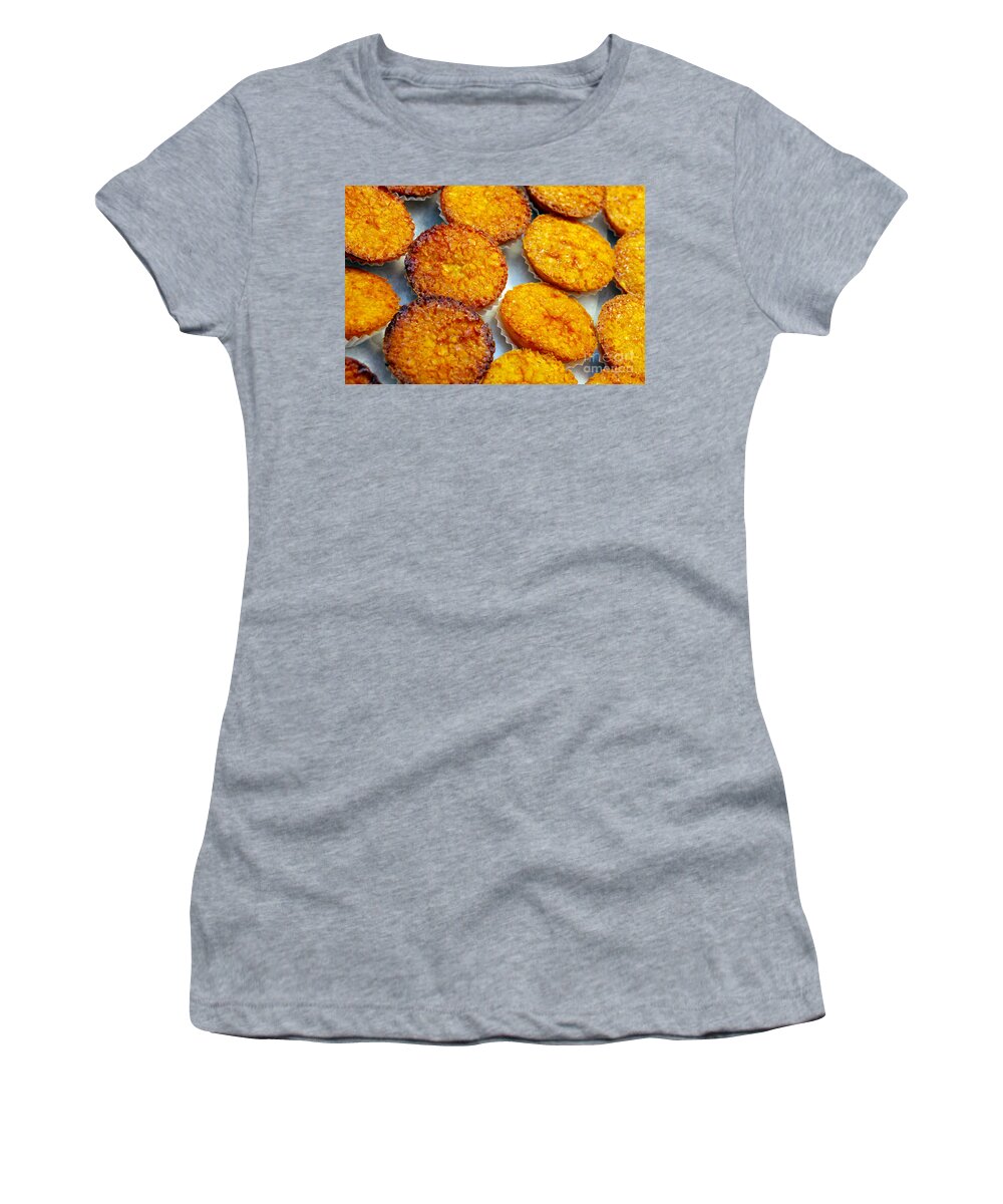 Bake Women's T-Shirt featuring the photograph Pastry cakes #2 by Carlos Caetano