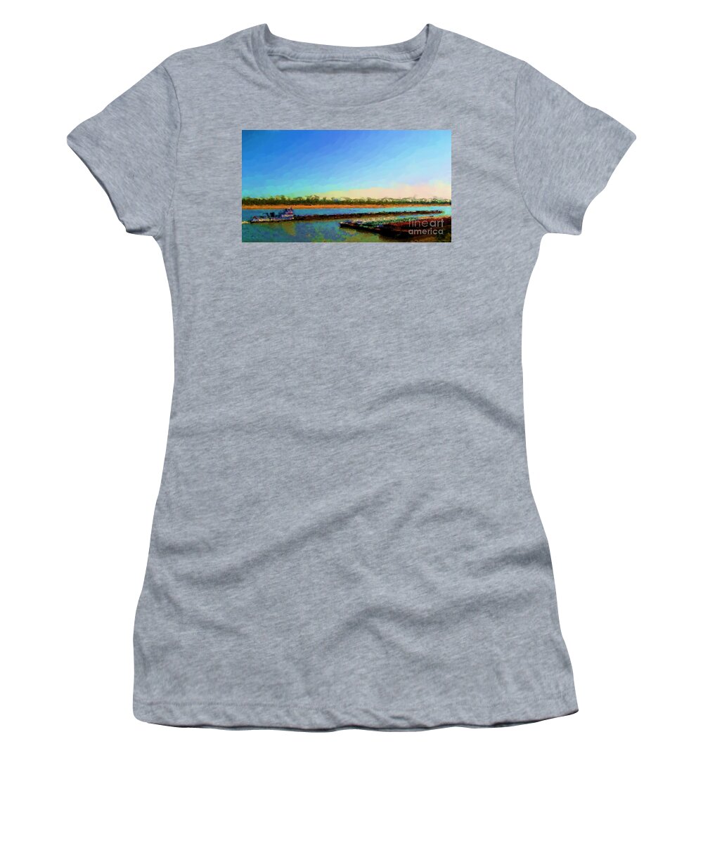  Women's T-Shirt featuring the photograph Slow and Steady by Kelly Awad