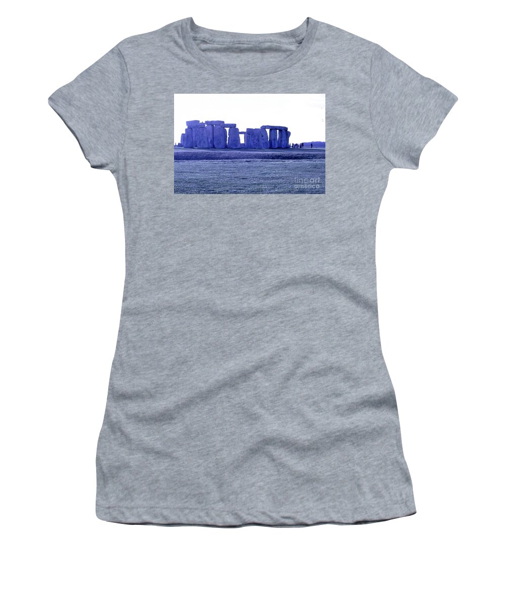 Archaeological Site Women's T-Shirt featuring the photograph Stonehenge United Kingdom #5 by Ryan Fox