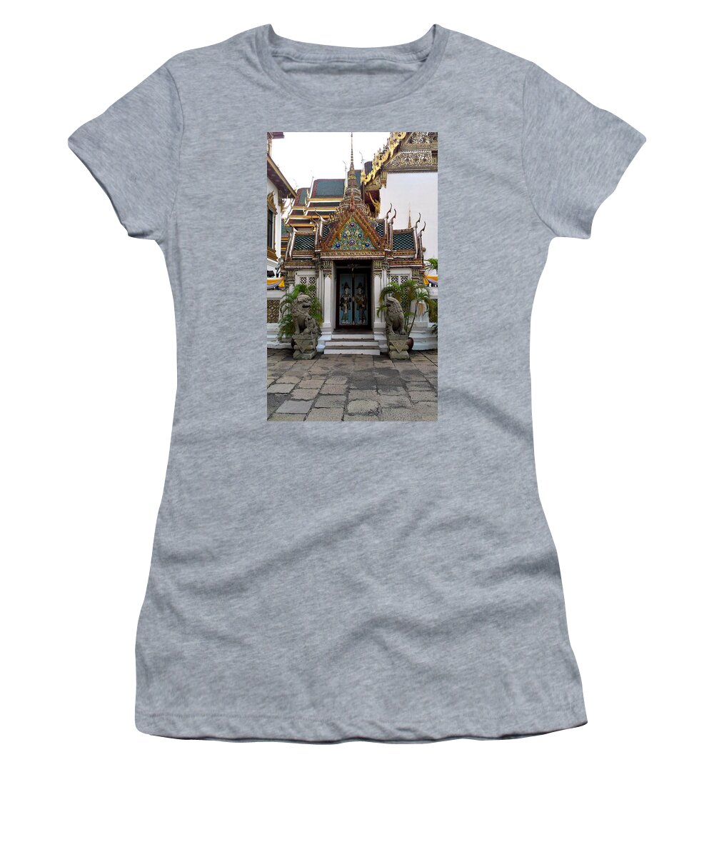 Thailand Women's T-Shirt featuring the photograph Thai Kings grand palace #5 by Sumit Mehndiratta