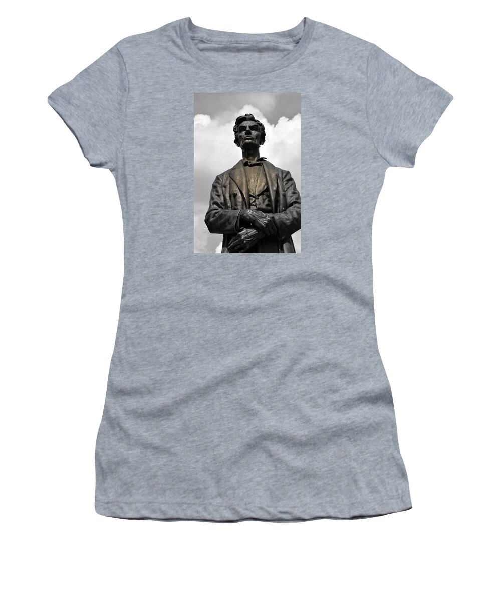 President Women's T-Shirt featuring the photograph A Great Man by Kathy Barney