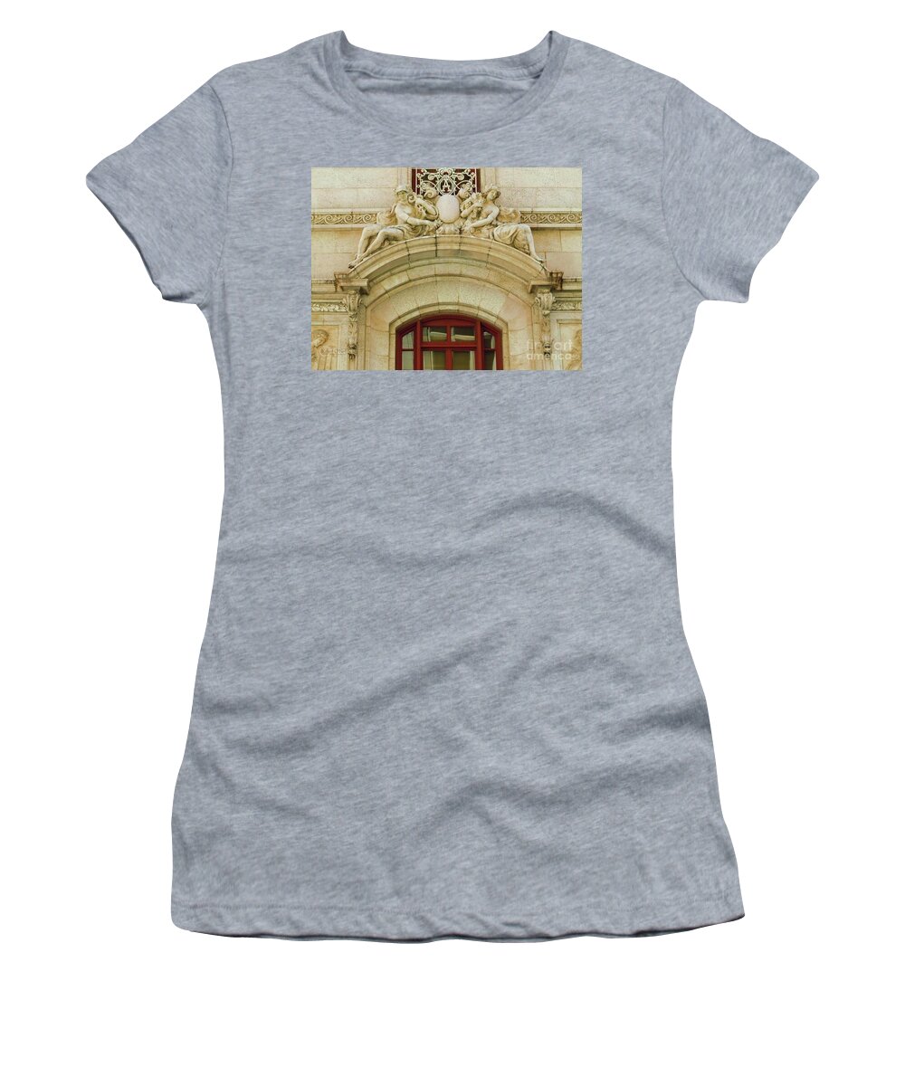 Architecture Women's T-Shirt featuring the photograph Adolphus Hotel - Dallas #4 by Robert ONeil