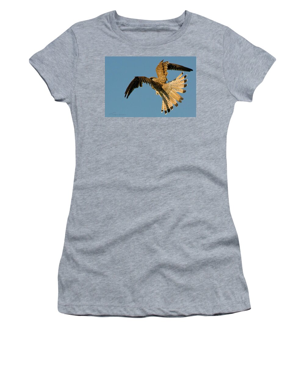 Air Show Women's T-Shirt featuring the photograph Air Show by Torbjorn Swenelius