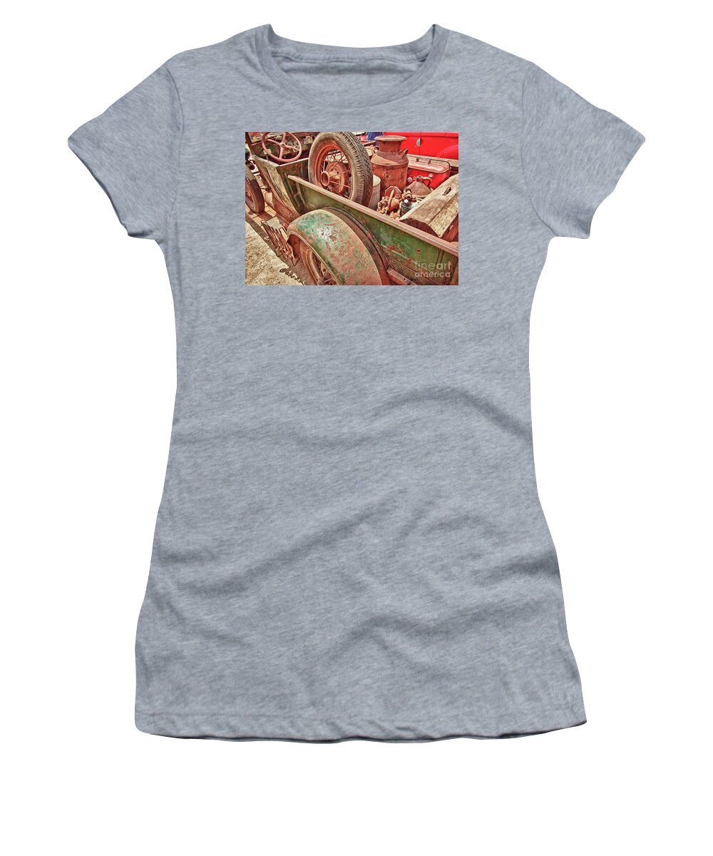Transportation Women's T-Shirt featuring the photograph All Original - Fully Loaded by Robert Frederick