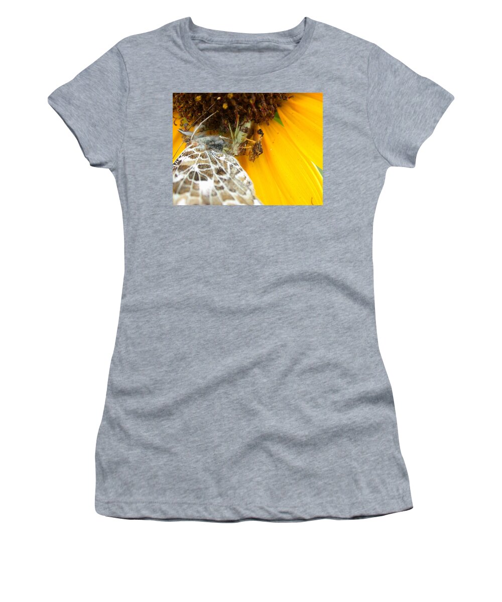 Ambush Bugs Women's T-Shirt featuring the photograph Ambushed by Shane Bechler