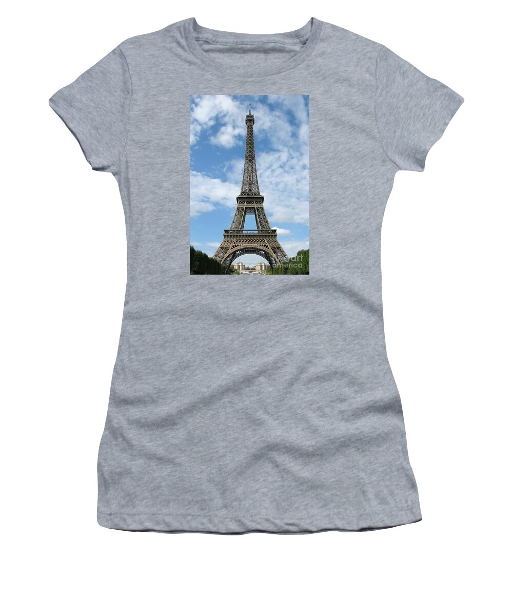 Paris Women's T-Shirt featuring the photograph Architectural Standout by Ann Horn