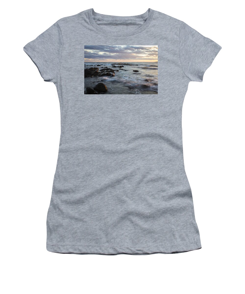 Andrew Pacheco Women's T-Shirt featuring the photograph At The Water's Edge by Andrew Pacheco