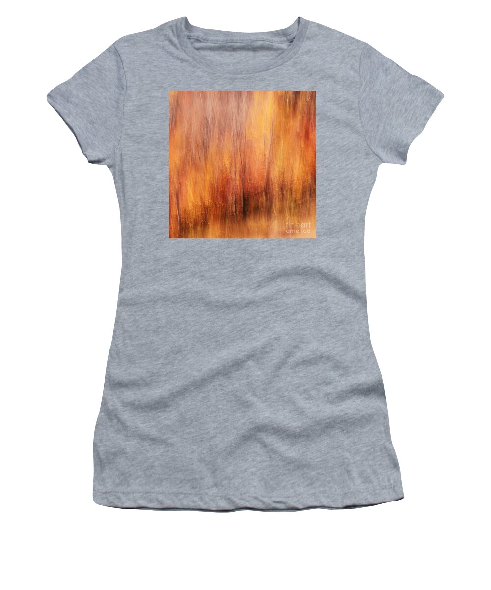 Autumn Women's T-Shirt featuring the photograph Autumn Canvas by Aimelle Ml
