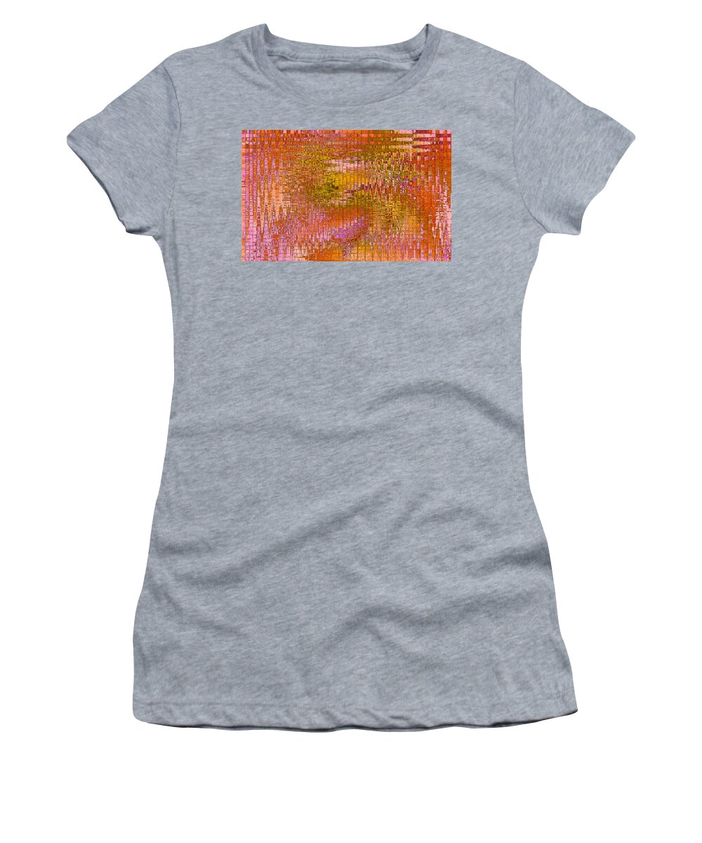 Digital Women's T-Shirt featuring the digital art Autumn by Stephanie Grant