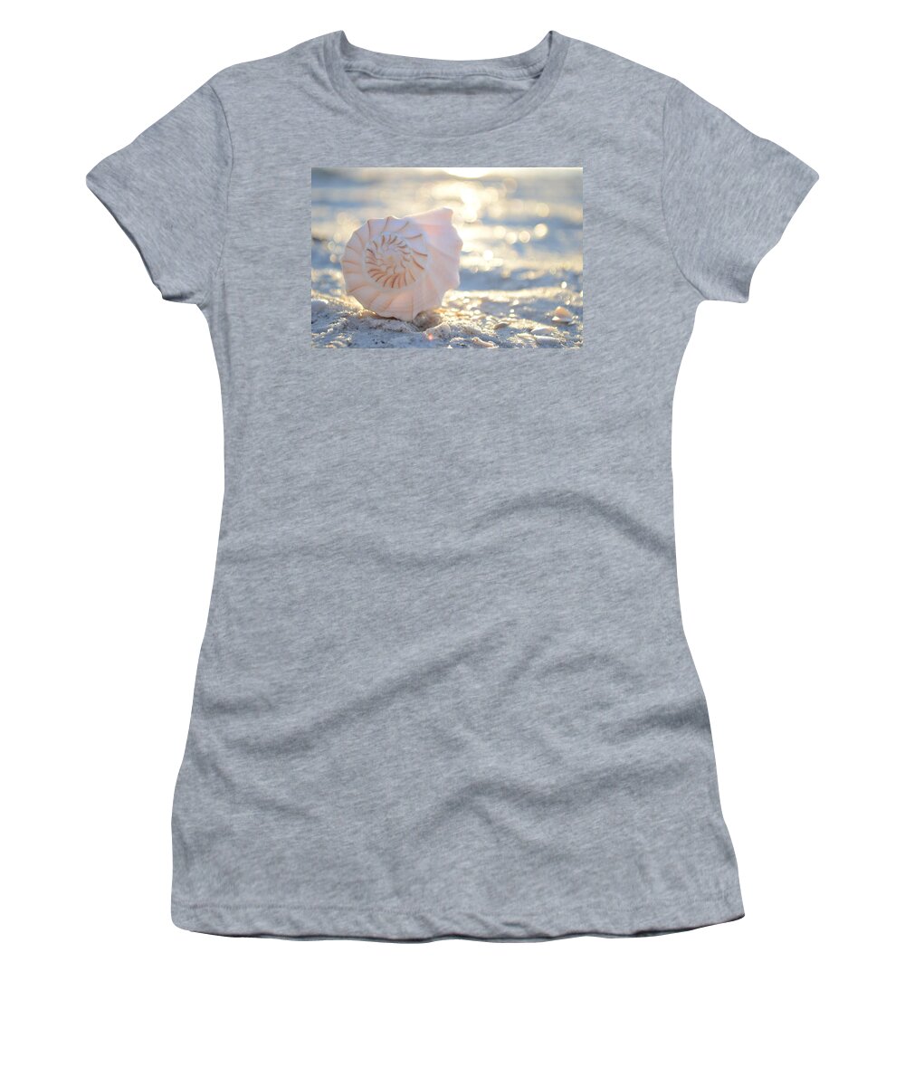 Seashell Women's T-Shirt featuring the photograph Beautiful Soul by Melanie Moraga