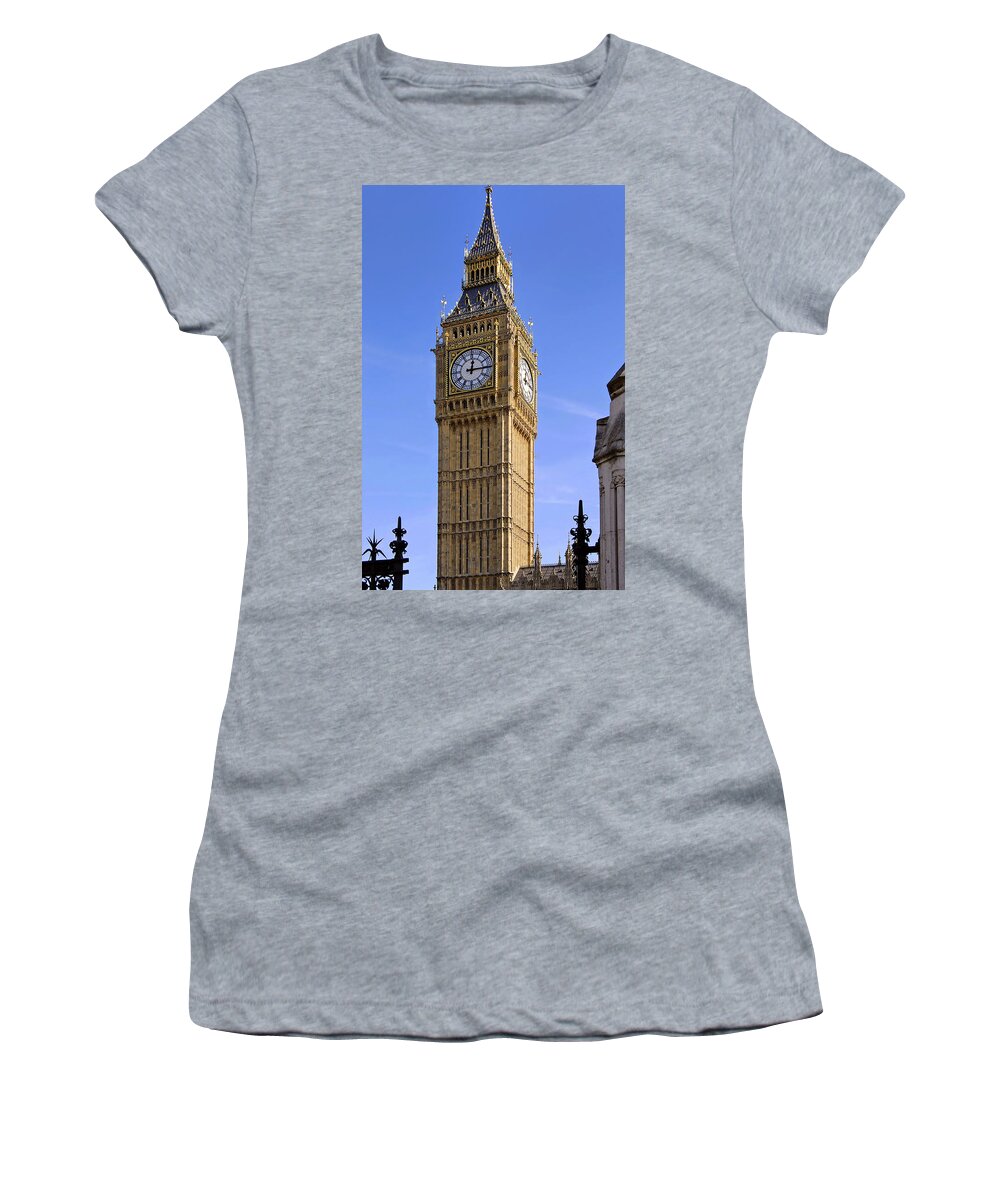 Big Ben Women's T-Shirt featuring the photograph Big Ben by Stephen Anderson
