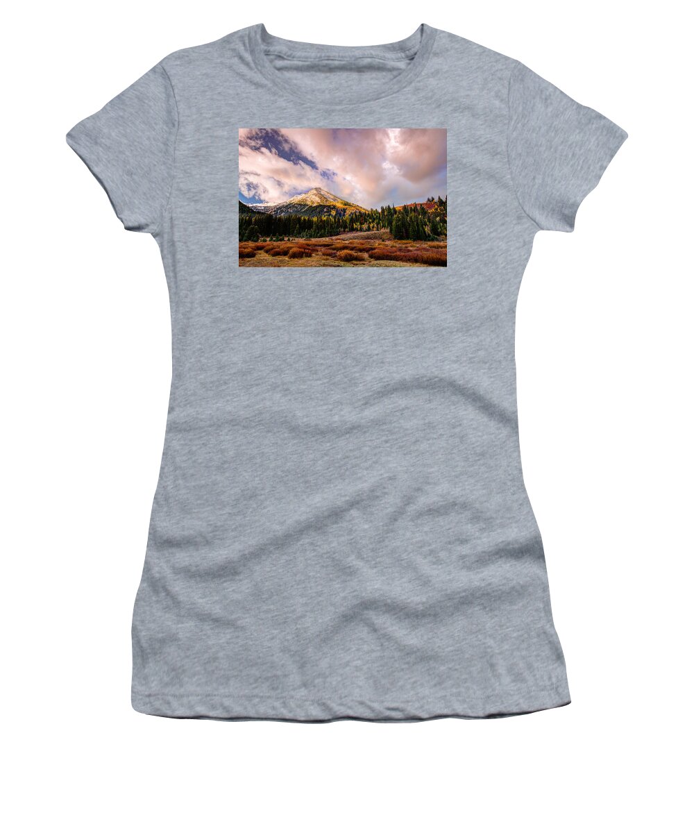 Utah Women's T-Shirt featuring the photograph Big Cottonwood Canyon by Dustin LeFevre