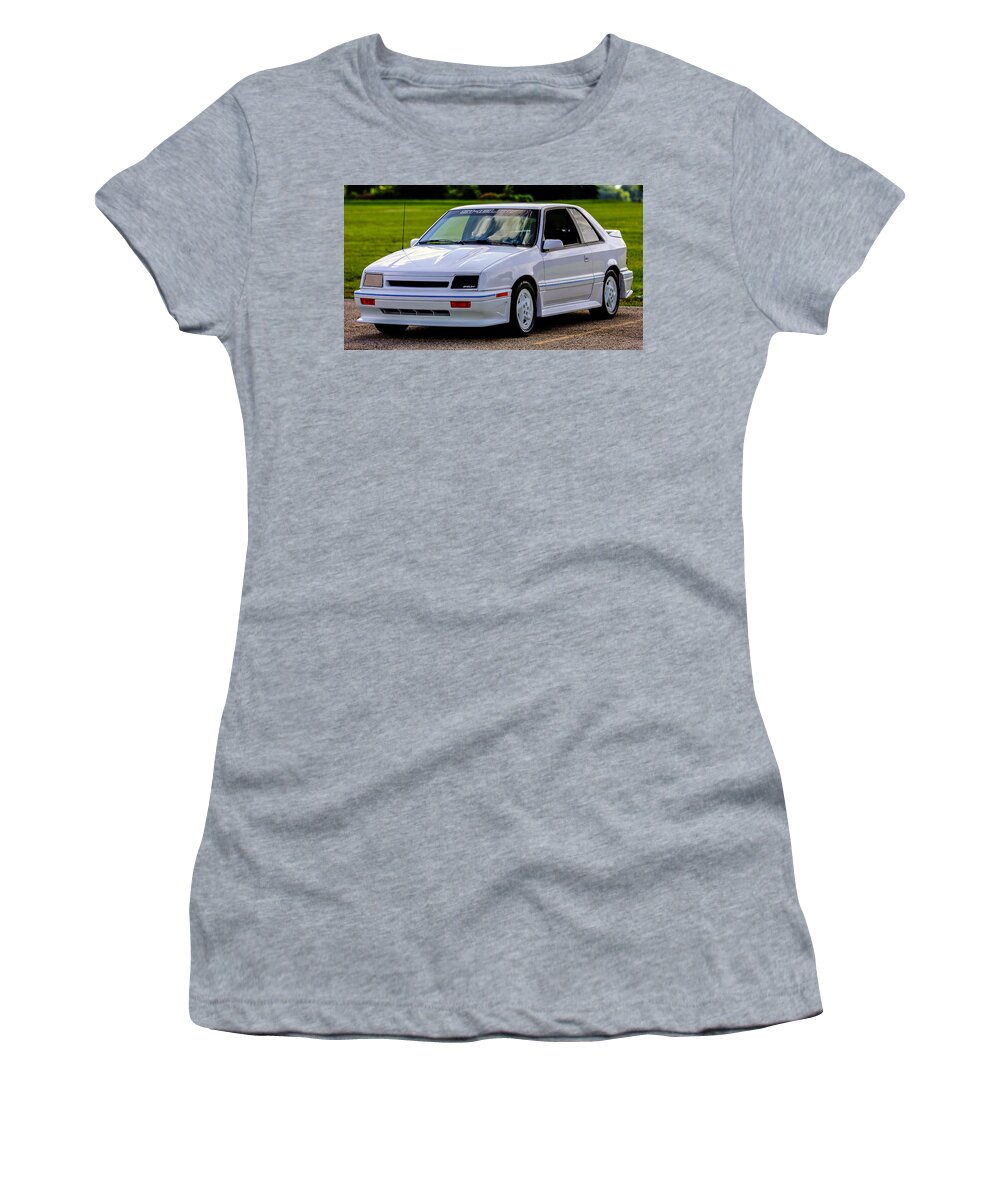 Dodge Women's T-Shirt featuring the photograph Birthday Car 01 by Josh Bryant