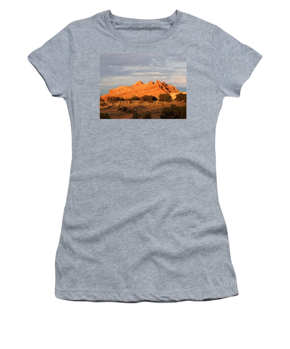 Utah Women's T-Shirt featuring the photograph Black Dragon Canyon 6770 by Andrew Chambers