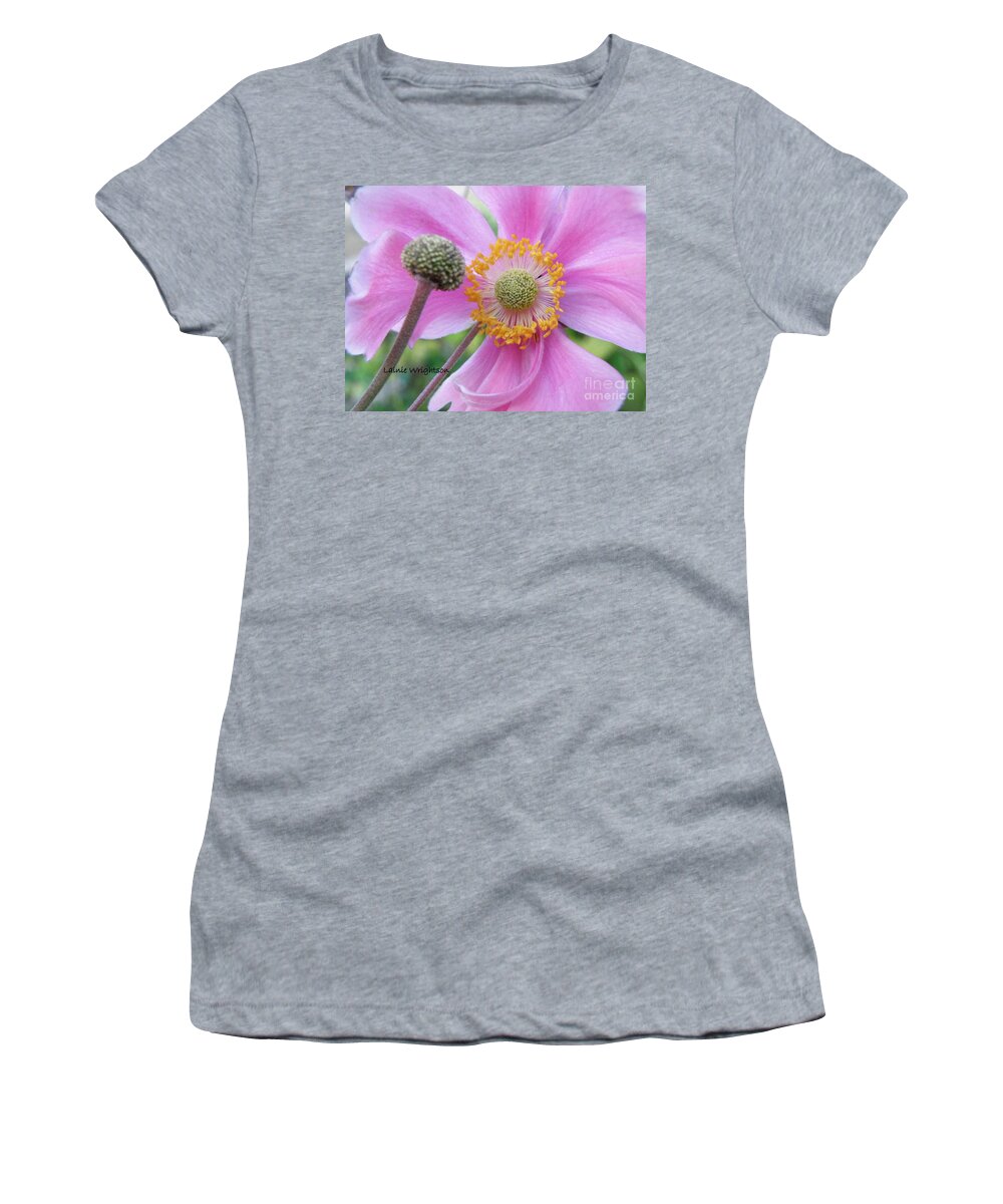 Flowers Women's T-Shirt featuring the photograph Blossom by Lainie Wrightson
