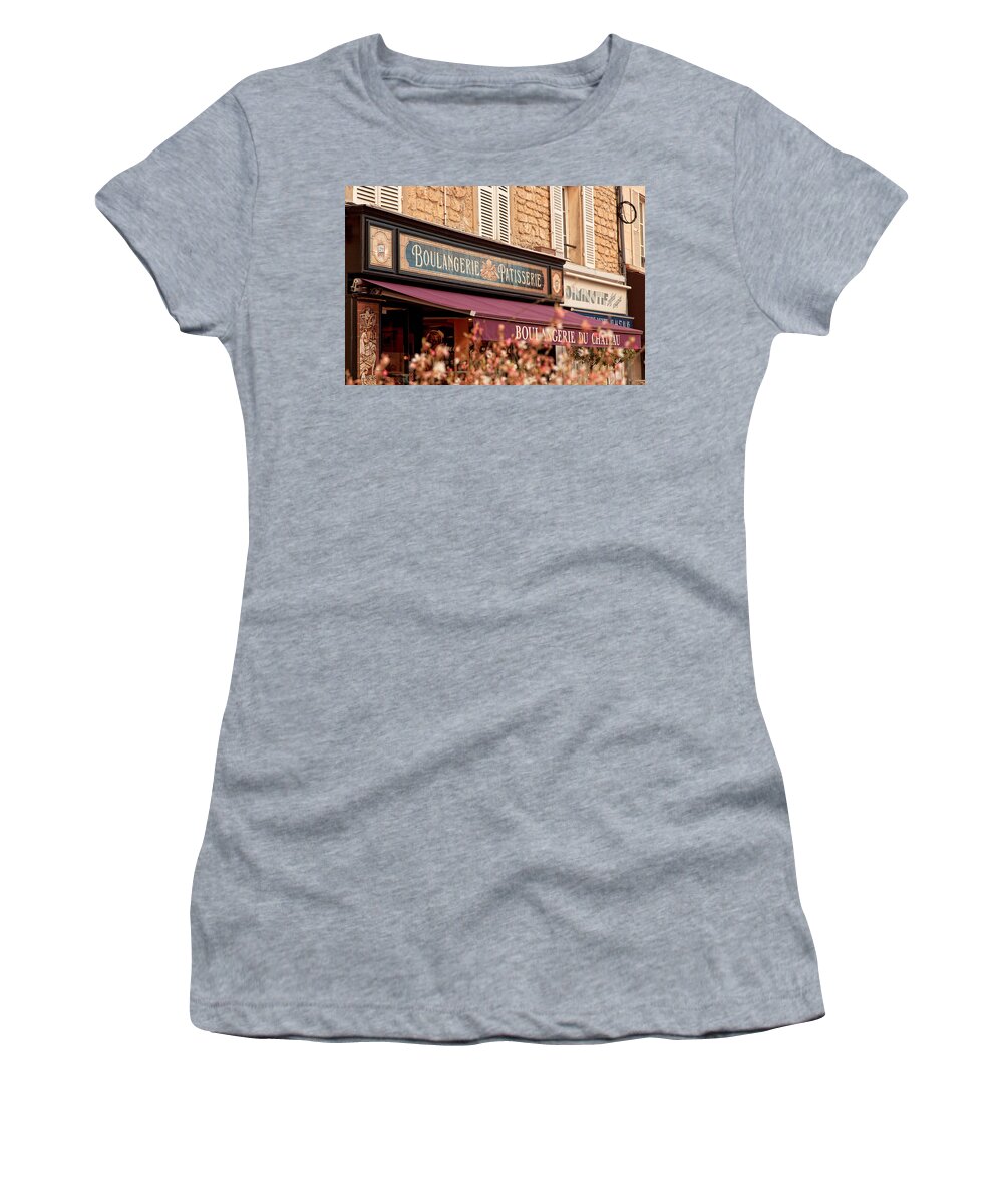 Village Women's T-Shirt featuring the photograph Breakfast In Chantilly by Hany J