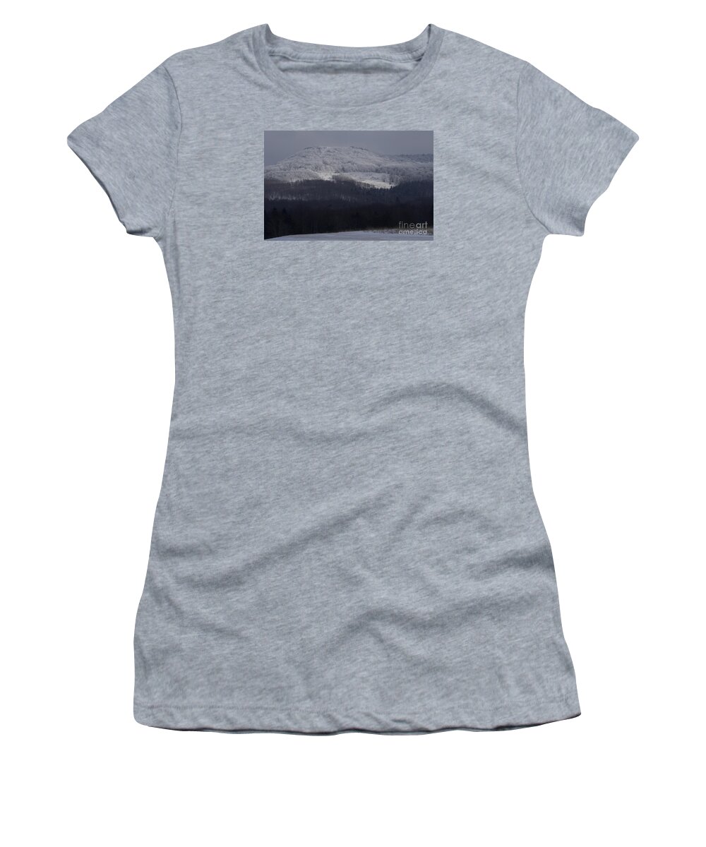 High Virginia Images Women's T-Shirt featuring the photograph Cabin Mountain by Randy Bodkins