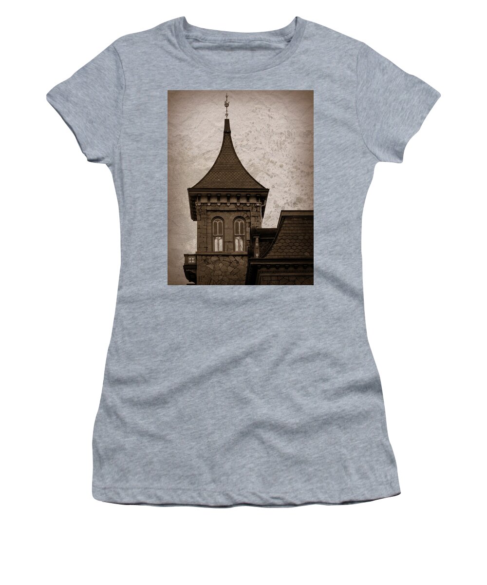 Skompski Women's T-Shirt featuring the photograph Cameron Mansion by Joseph Skompski