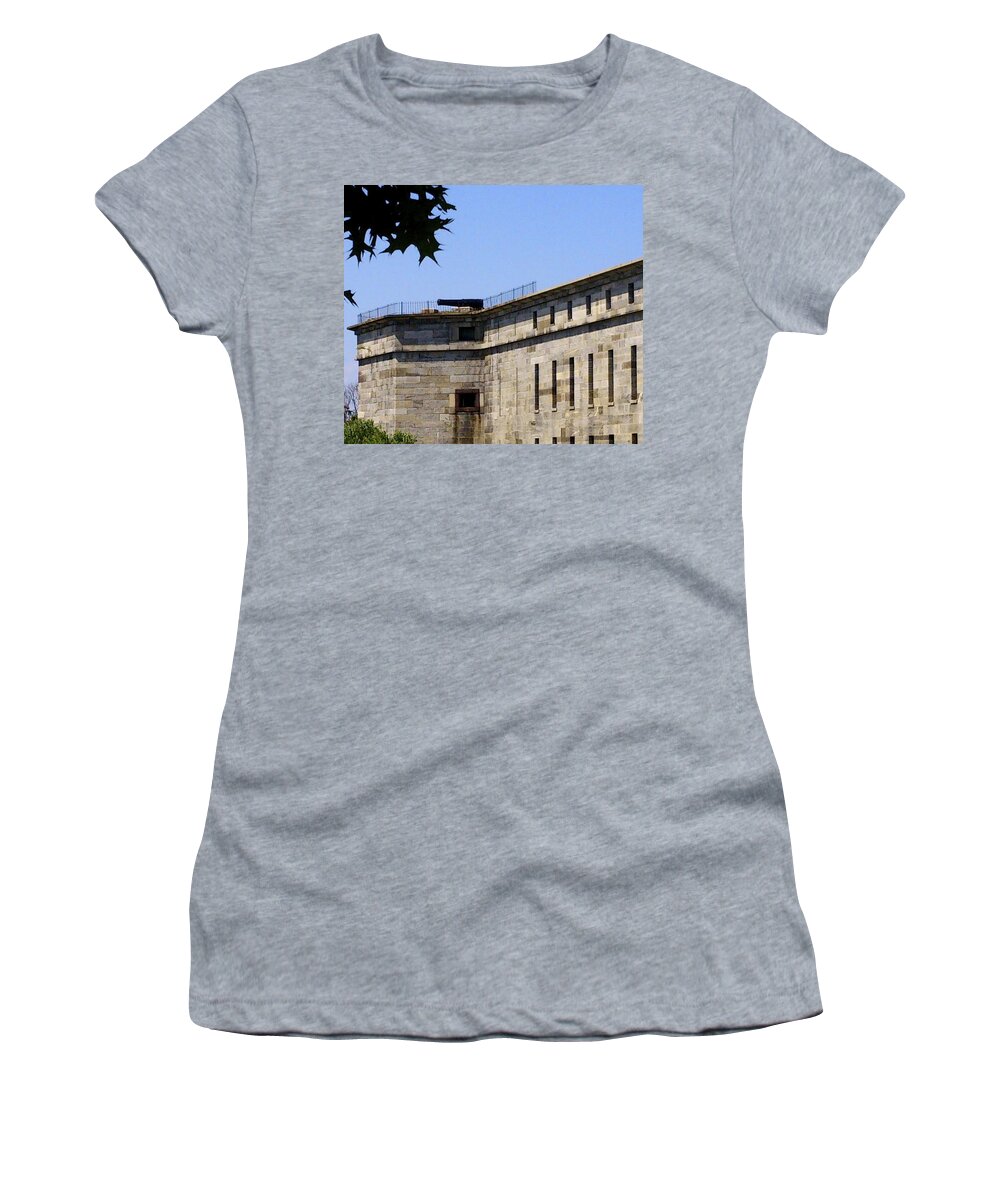 Cannon Women's T-Shirt featuring the photograph Cannon Aready by Chris W Photography AKA Christian Wilson