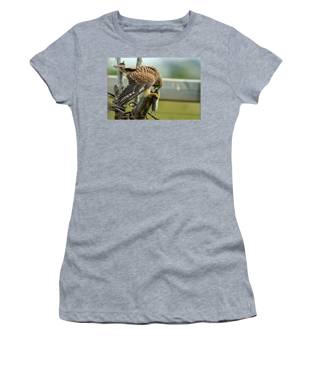 Captured Women's T-Shirt featuring the photograph Captured by Torbjorn Swenelius
