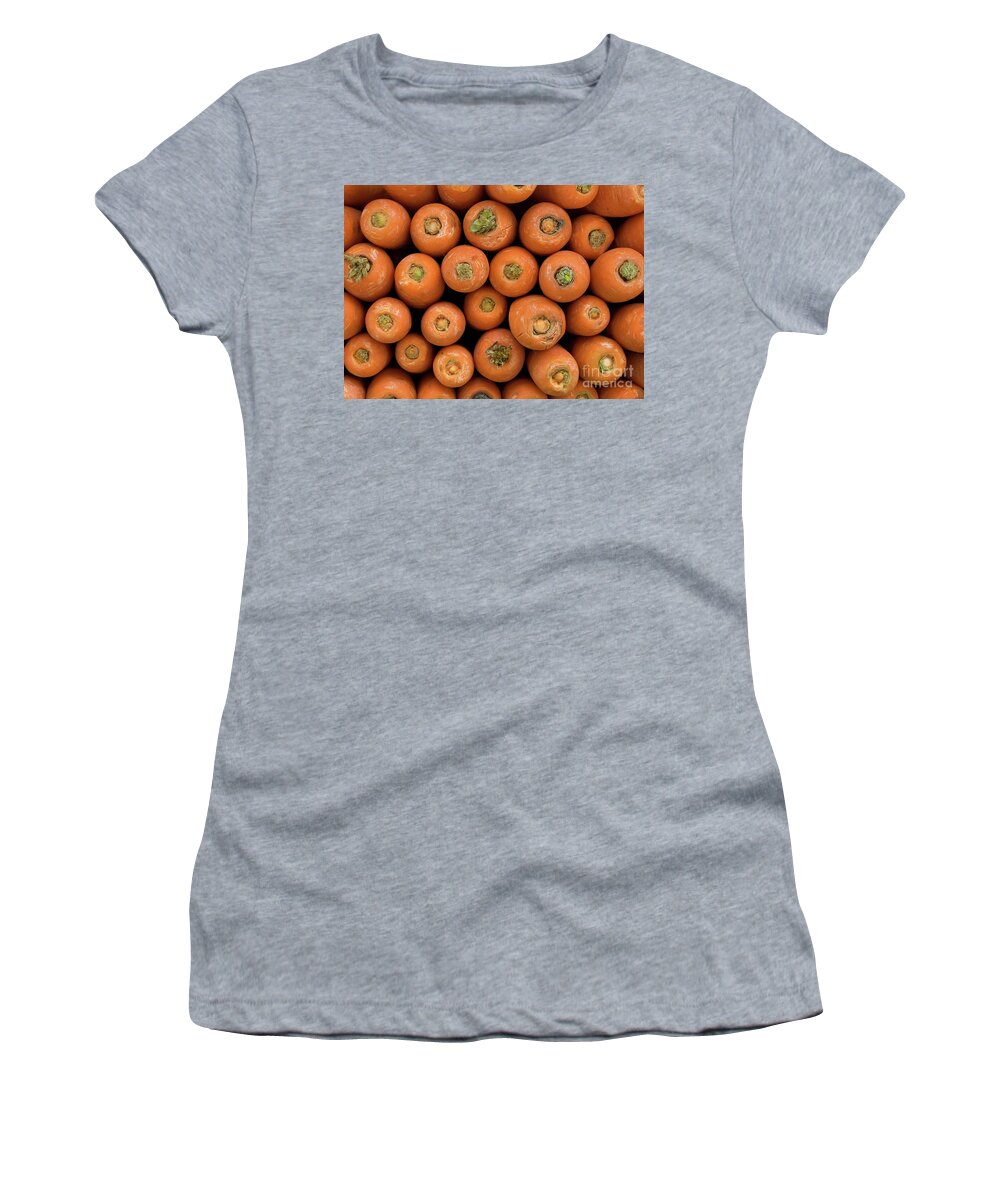 Carrot Women's T-Shirt featuring the photograph Carrots by Rick Piper Photography
