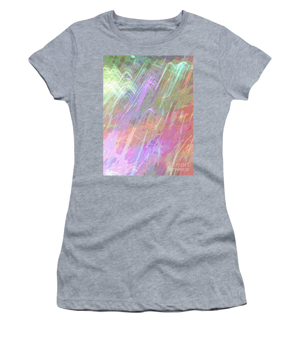 Celeritas Women's T-Shirt featuring the mixed media Celeritas 64 by Leigh Eldred