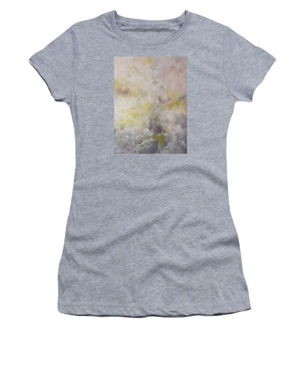 Abstract Women's T-Shirt featuring the painting Chance by Soraya Silvestri