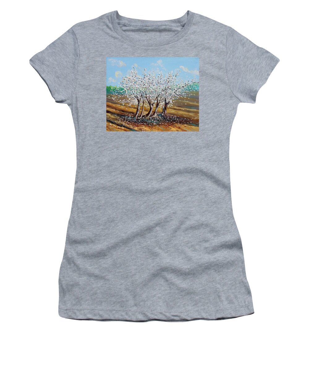 Spring Women's T-Shirt featuring the painting Chosen by Meaghan Troup