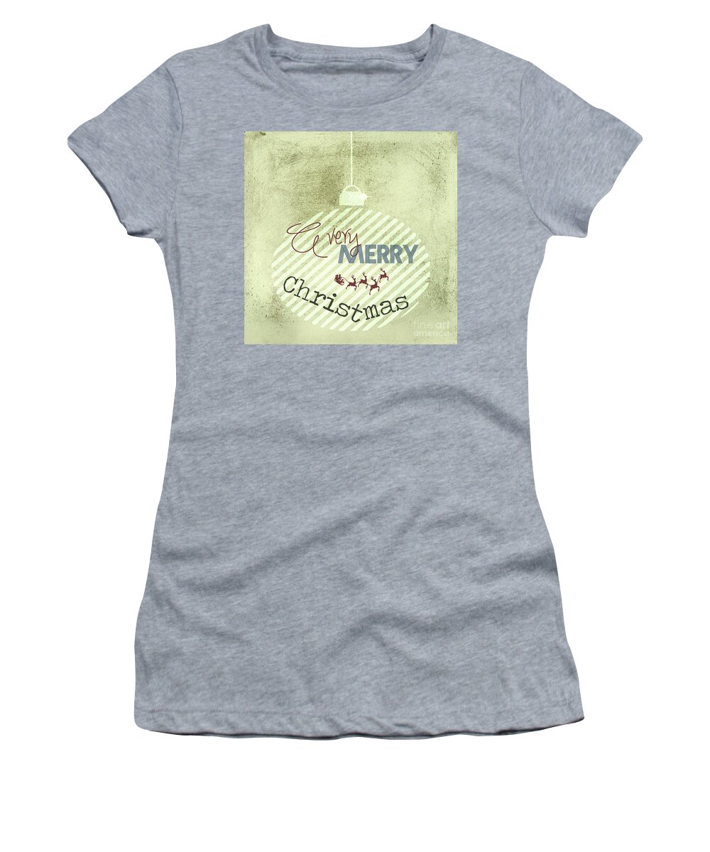 Greeting Women's T-Shirt featuring the photograph Christmas card by Sophie McAulay