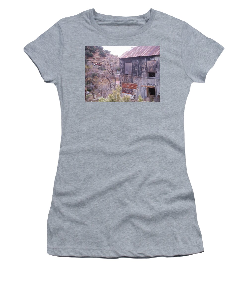 Bisbee Women's T-Shirt featuring the photograph Closed by David S Reynolds