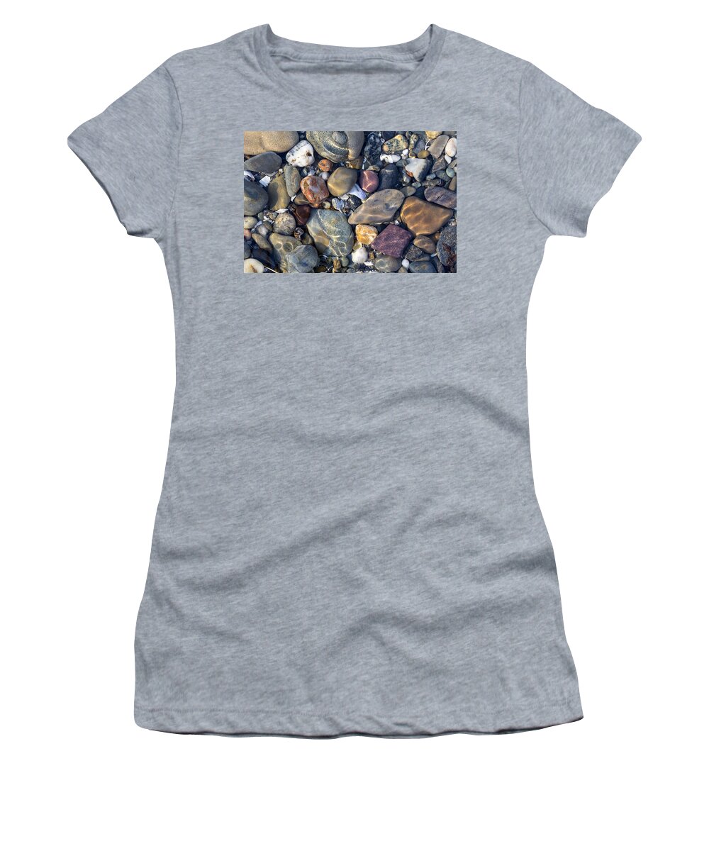 Andrew Pacheco Women's T-Shirt featuring the photograph Colors of The Coast by Andrew Pacheco