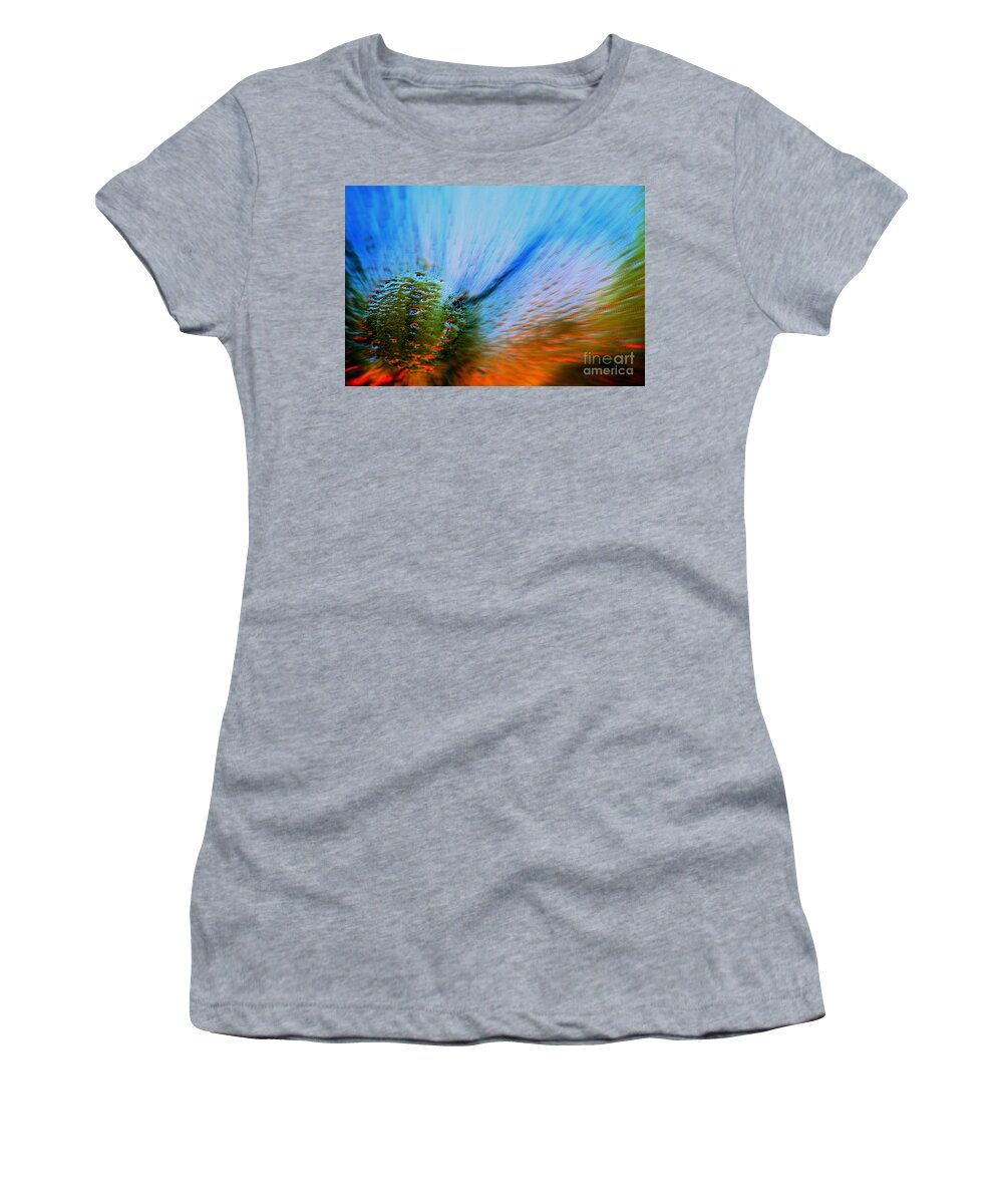 Cosmic Women's T-Shirt featuring the photograph Cosmic Series 006 - Under the Sea by Larry Ward