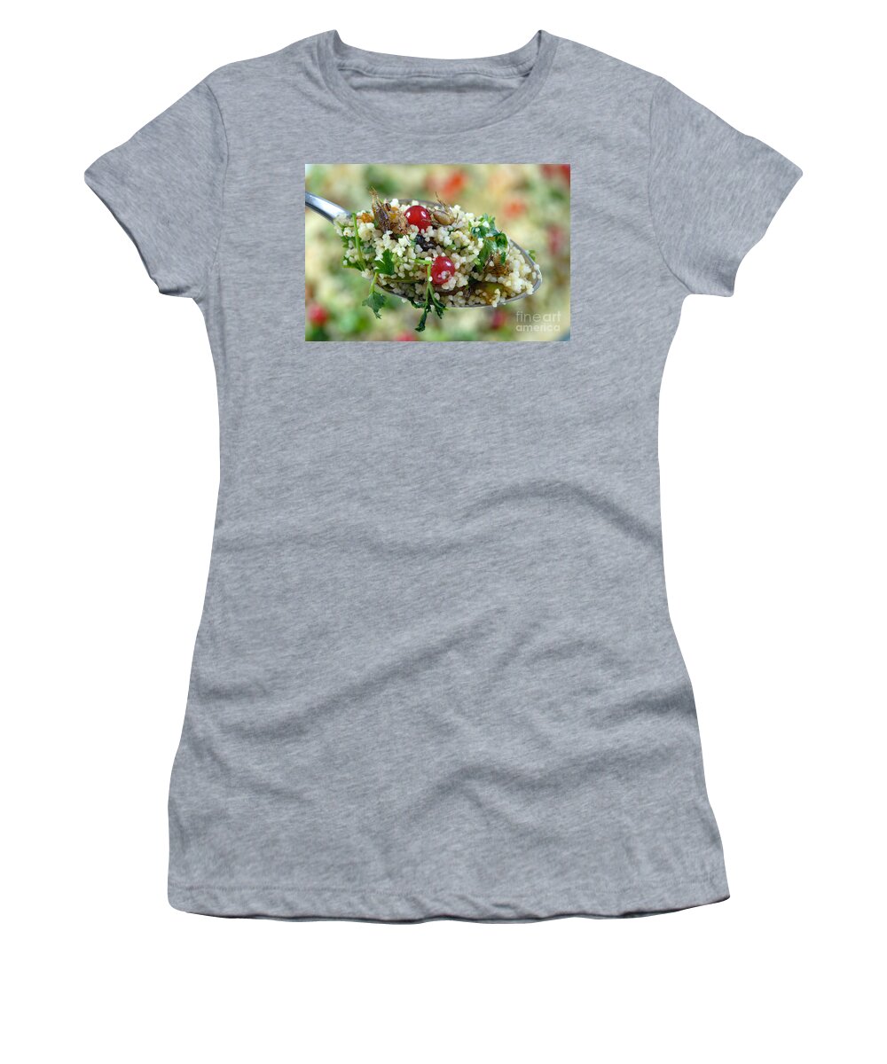 Insect Women's T-Shirt featuring the photograph Cricket Couscous by Emilio Scoti