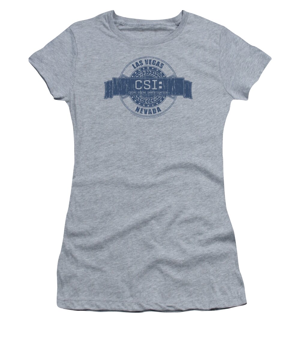 CSI Women's T-Shirt featuring the digital art Csi - Vegas Badge by Brand A