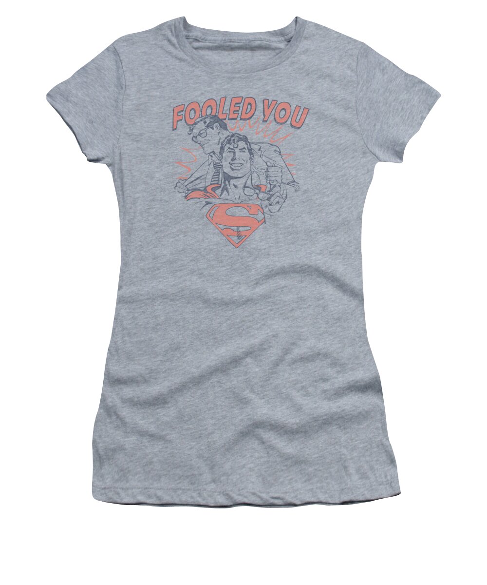 Dc Comics Women's T-Shirt featuring the digital art Dc - Fooled You by Brand A