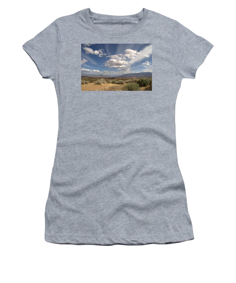 Death Women's T-Shirt featuring the photograph Death Valley by Alexander Fedin