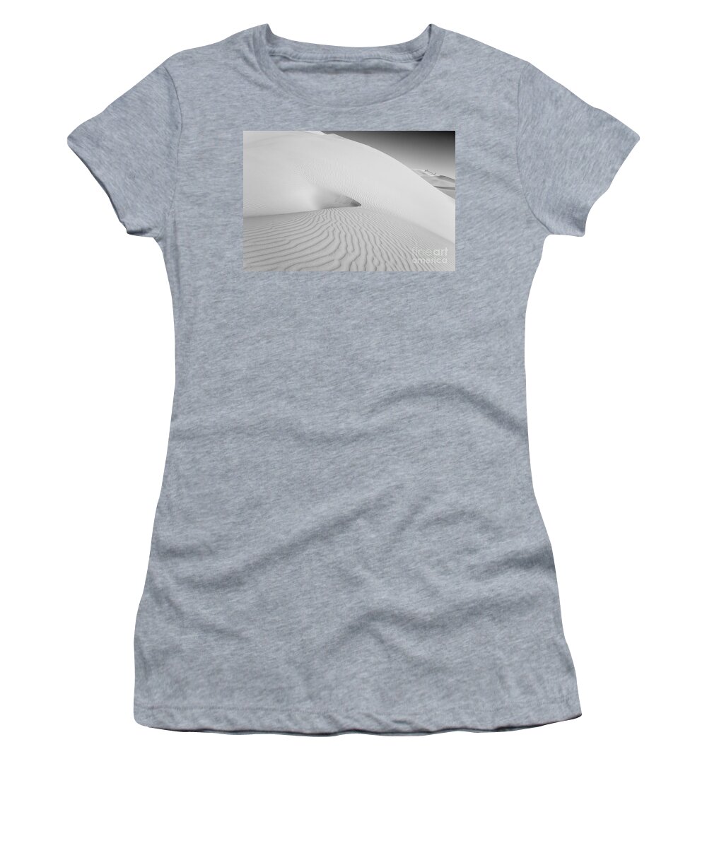 Dunes Women's T-Shirt featuring the photograph Desert Dunes by Jennifer Magallon