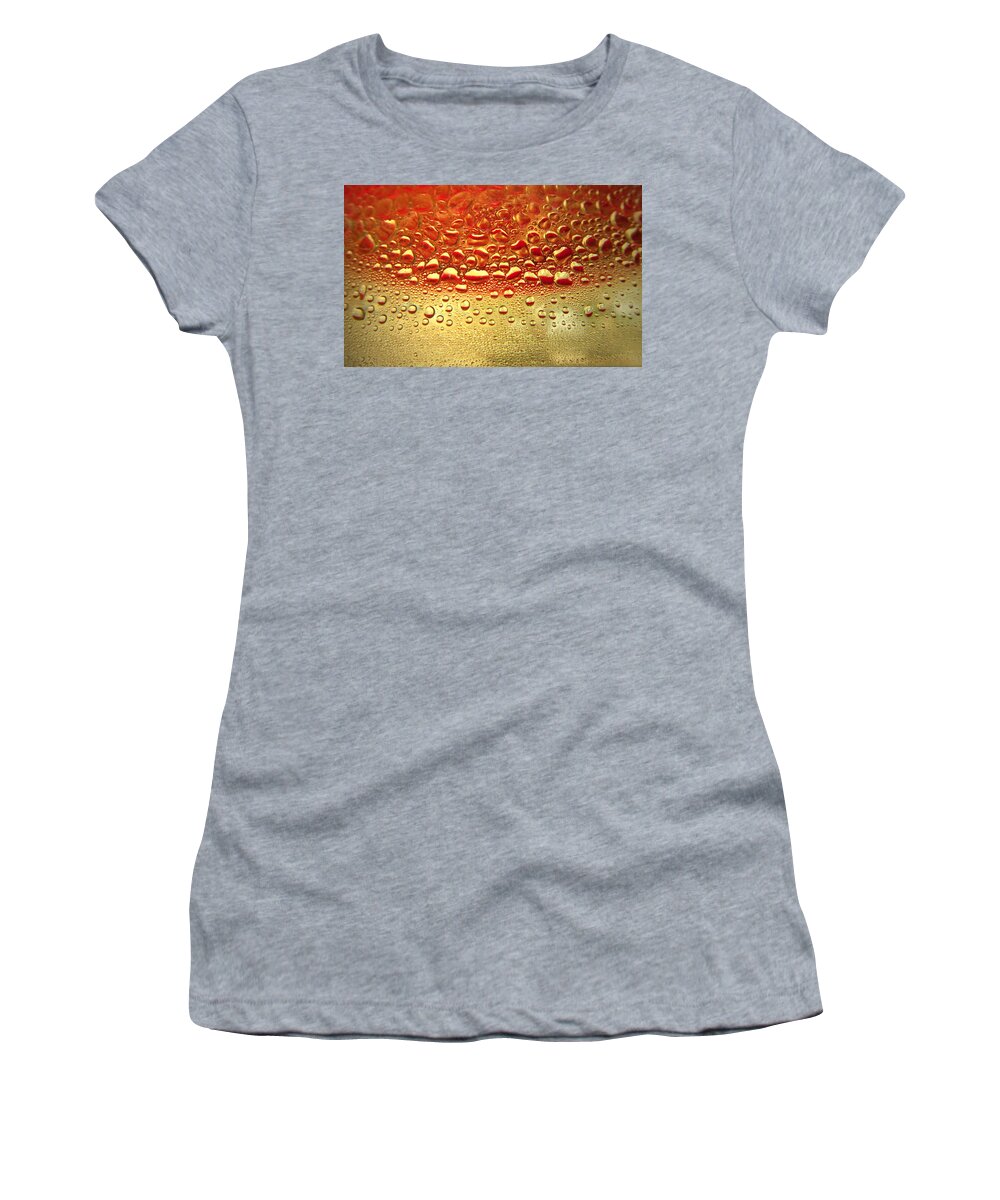 Top-artist Women's T-Shirt featuring the photograph Dew Drops The Original 2013 by Joyce Dickens