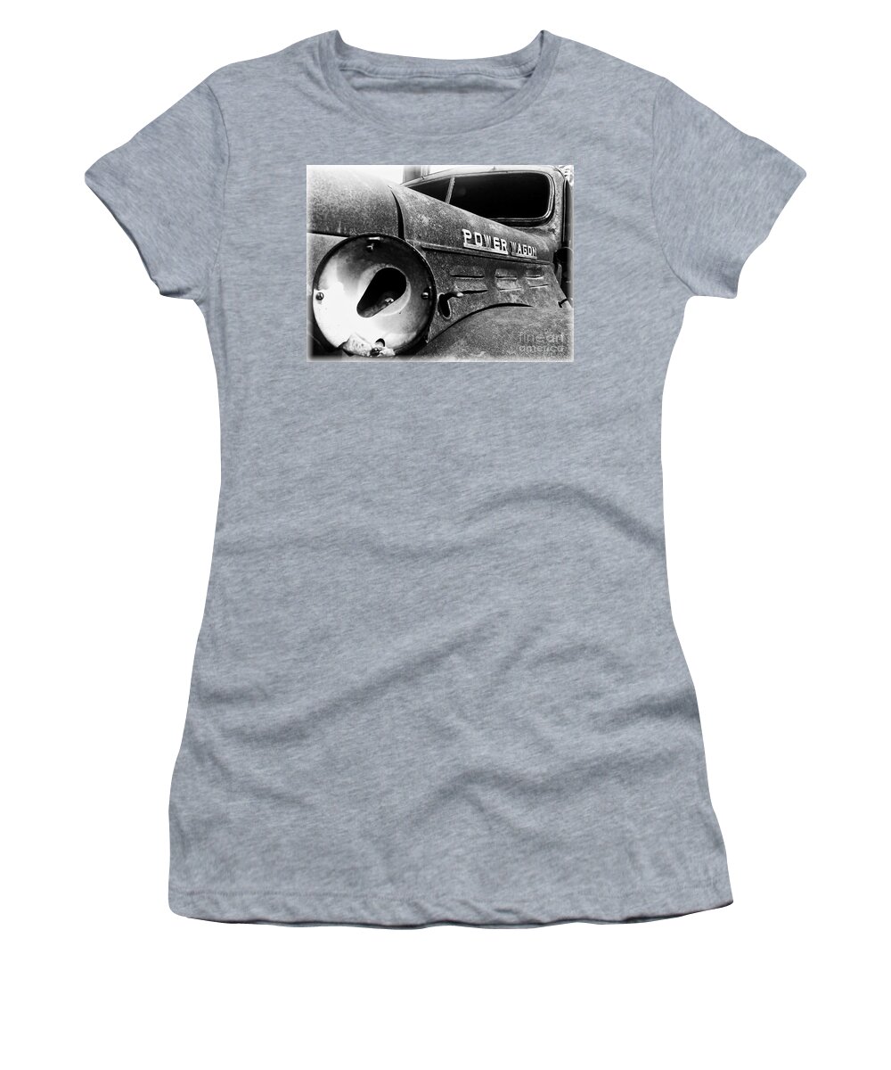 Dodge Women's T-Shirt featuring the photograph Dodge - Power Wagon 1 by James Aiken