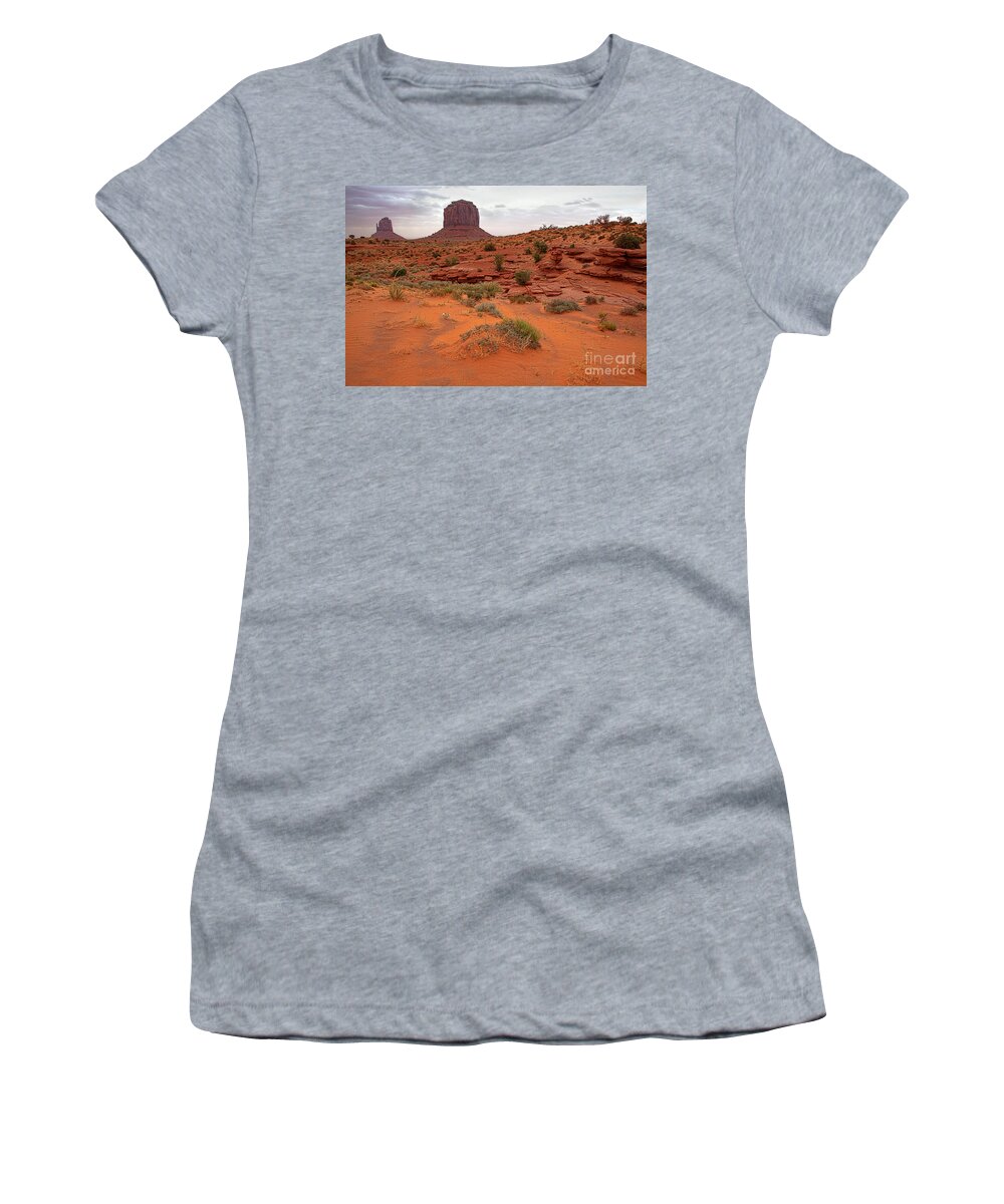 Utah Women's T-Shirt featuring the photograph Dry Wash by Jim Garrison