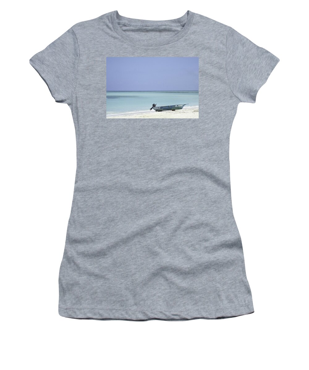 Beach Women's T-Shirt featuring the photograph Easy heaven.. by A Rey