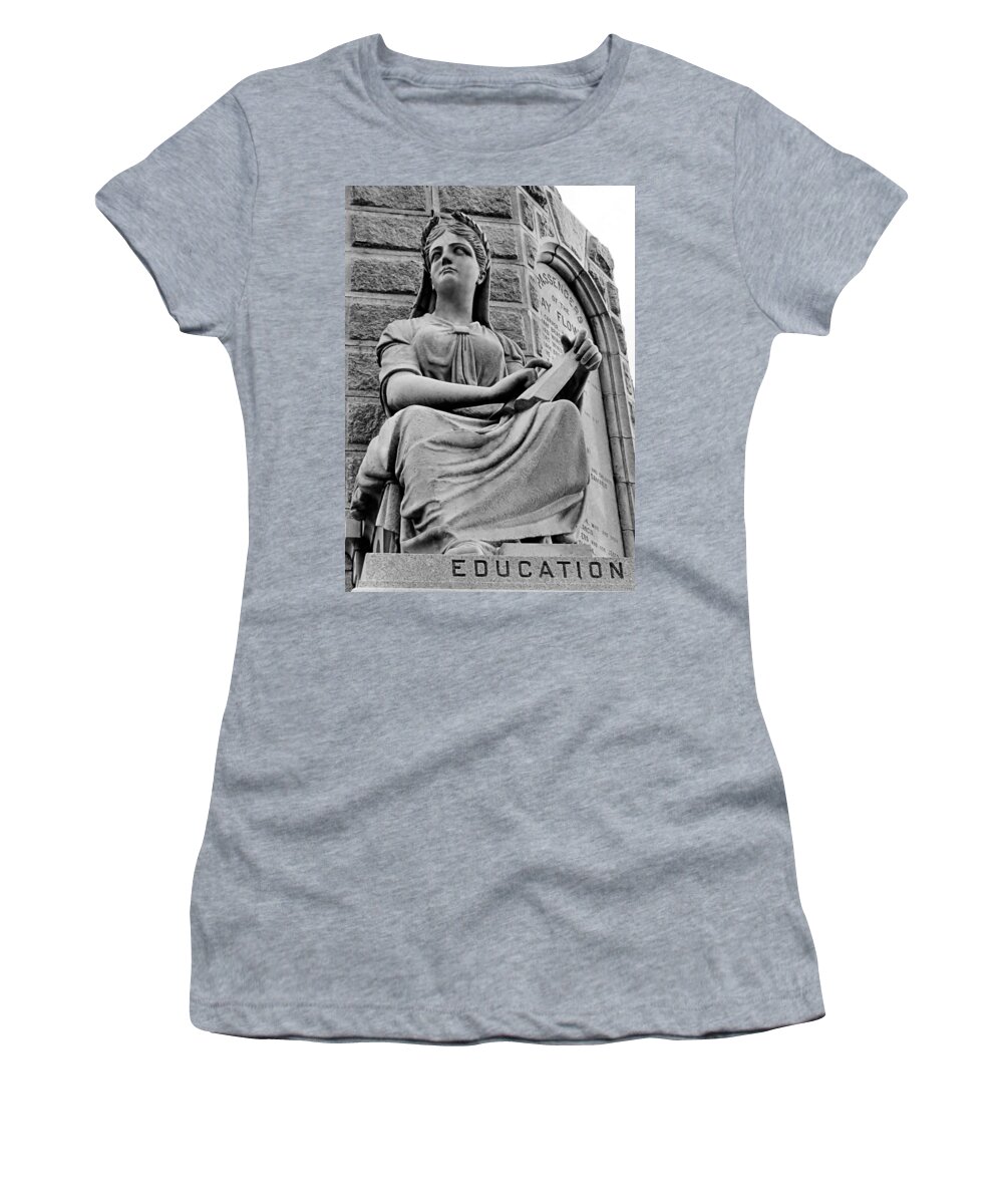 Education Women's T-Shirt featuring the photograph Education by Janice Drew