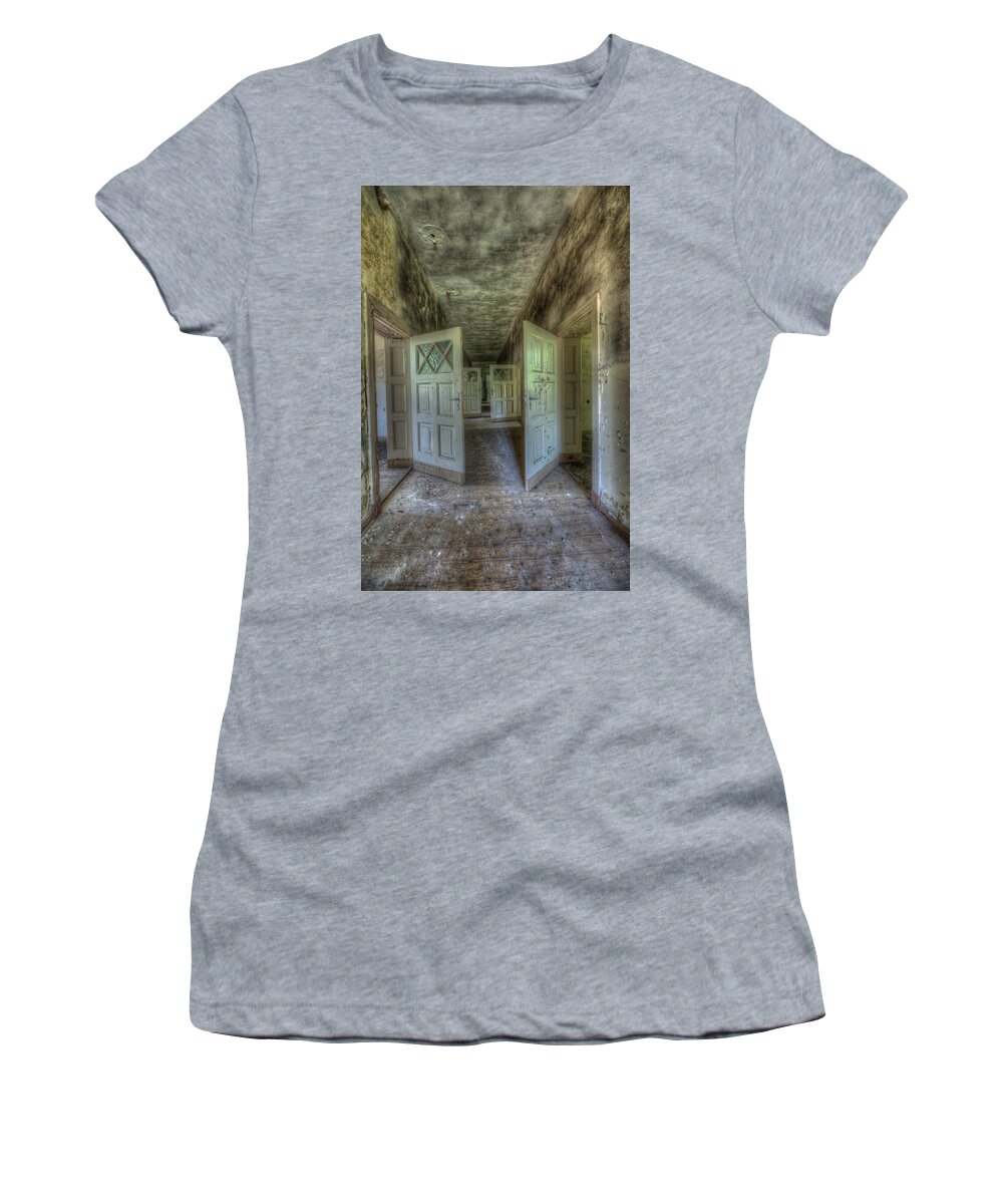 Forgotten Women's T-Shirt featuring the digital art End of lessons by Nathan Wright
