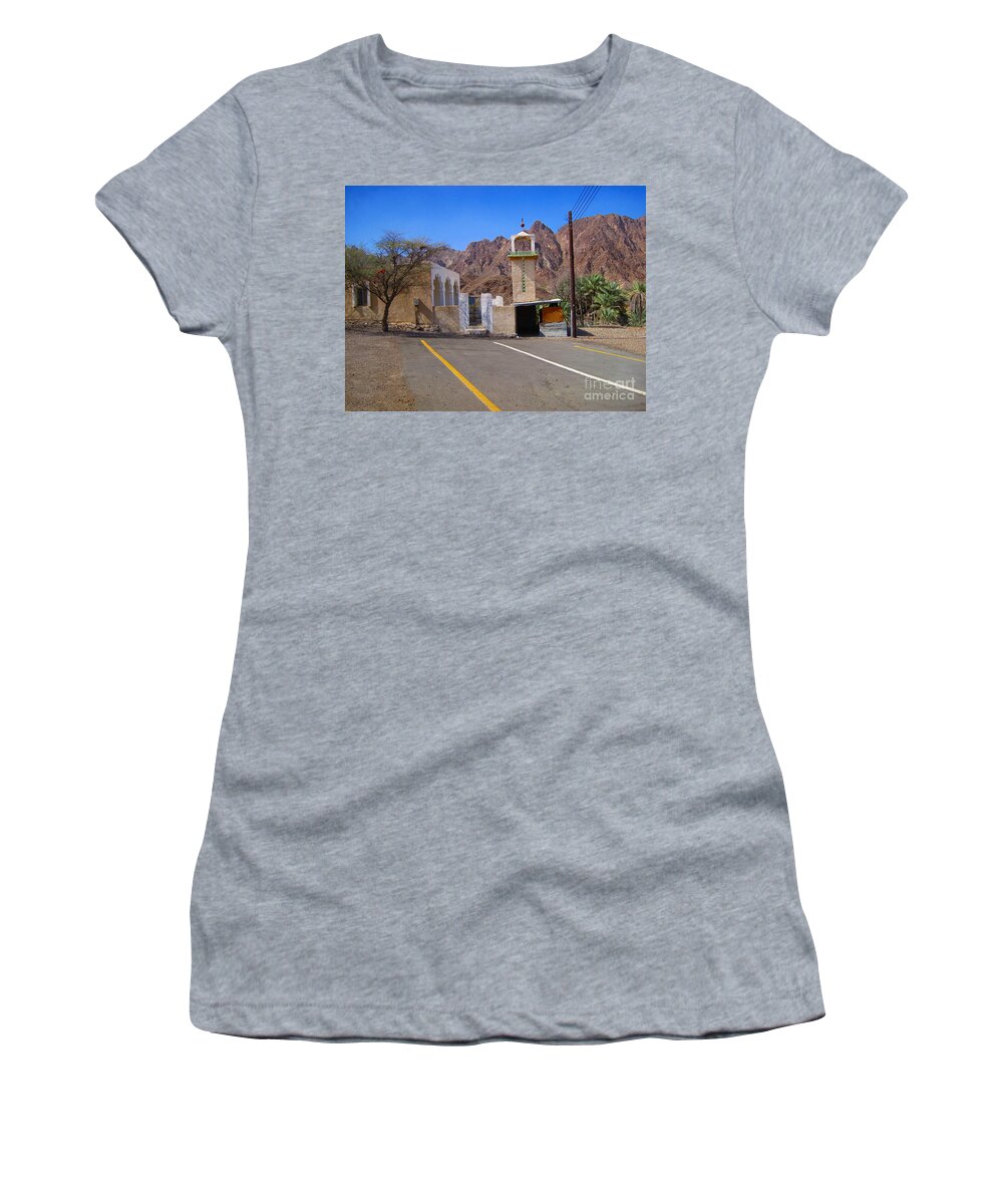 Mountain Women's T-Shirt featuring the photograph End of Road by Amanda Mohler
