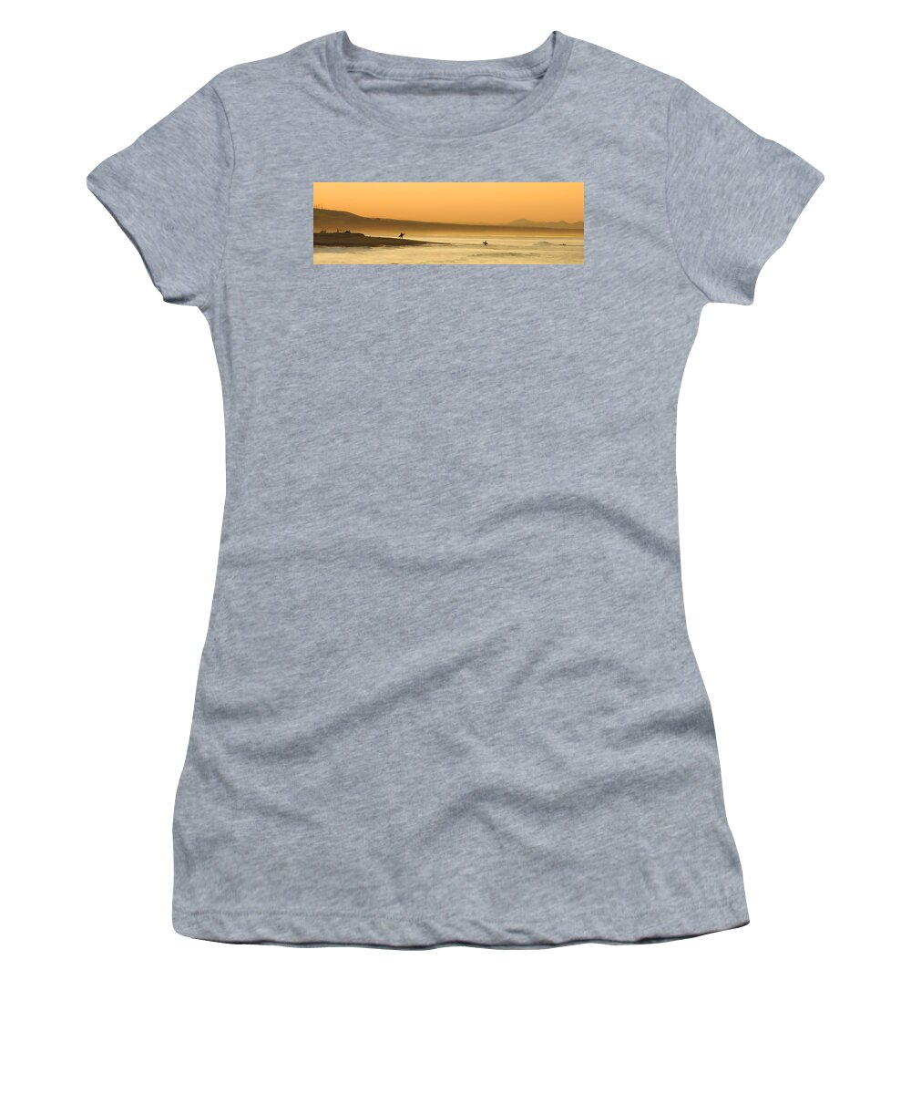 Surf Women's T-Shirt featuring the photograph Evolution by Sean Foster