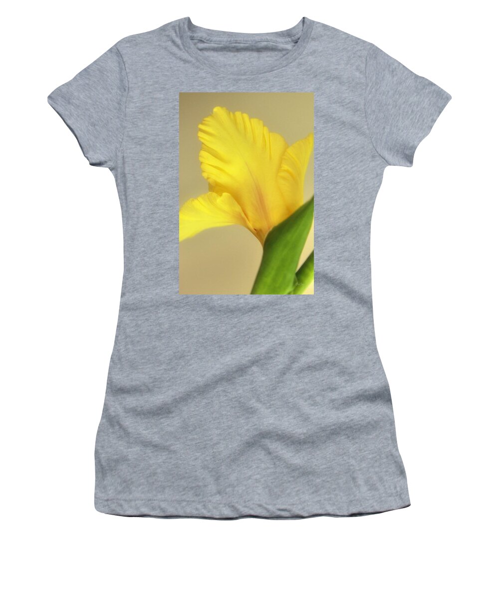 Flower Women's T-Shirt featuring the photograph Fanning Glady by Deborah Crew-Johnson