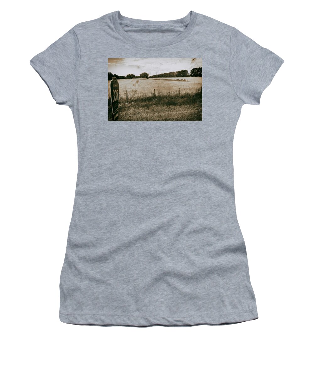 Nature Women's T-Shirt featuring the photograph Farming by Howard Salmon
