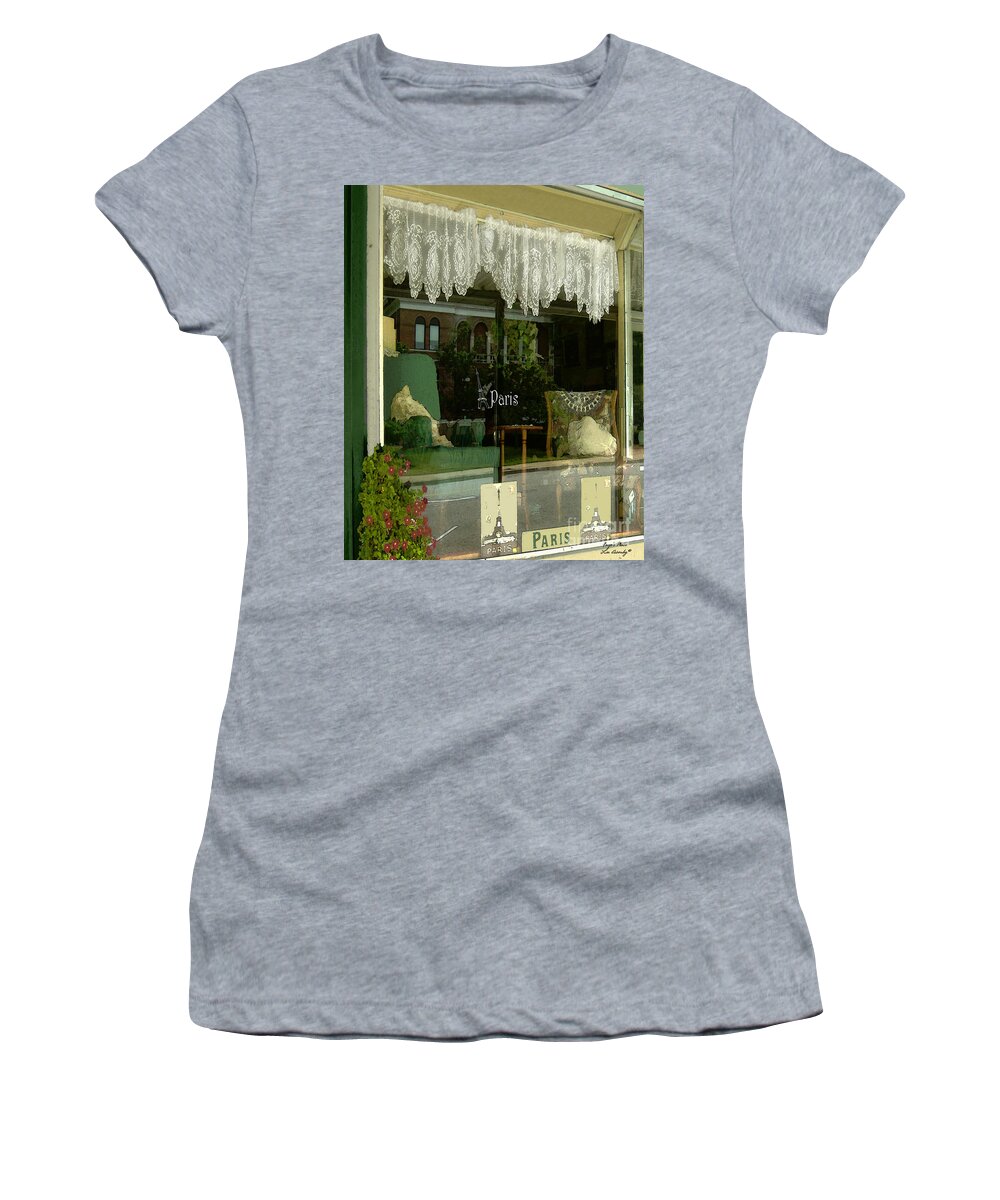 Paris Tennessee Women's T-Shirt featuring the photograph Faye's Place by Lee Owenby