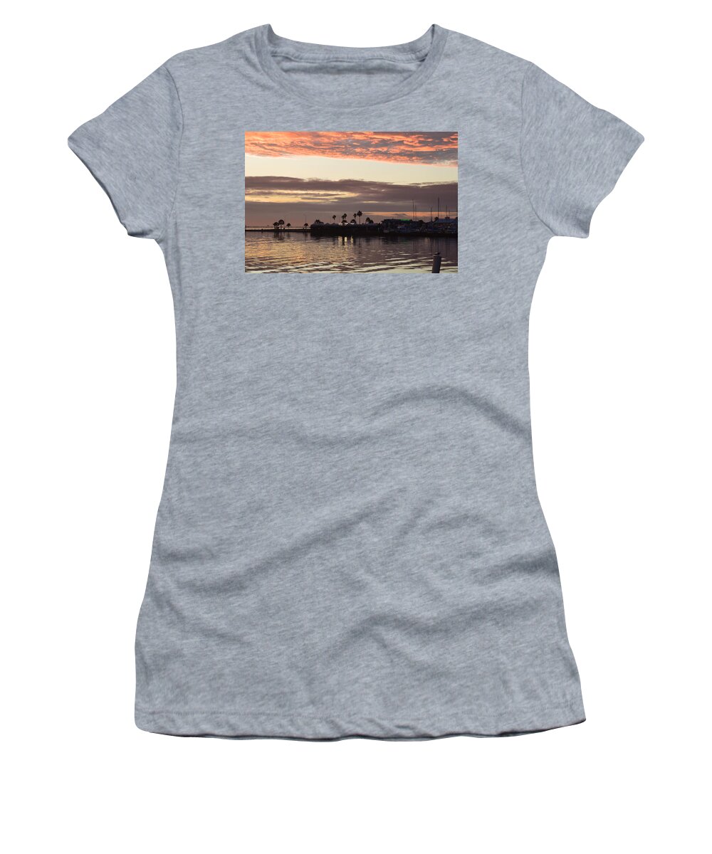 Water Women's T-Shirt featuring the photograph Fire Topper by Leticia Latocki