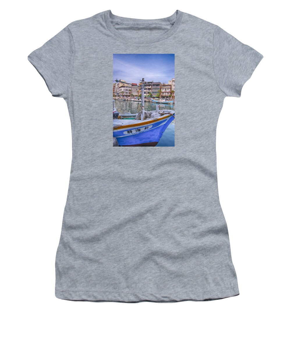 Fishing Women's T-Shirt featuring the photograph Fishing Boat by Bill Hamilton